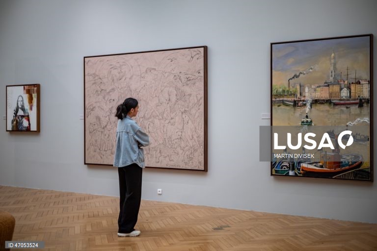 Praga: Visita de imprensa à exposição de Wolfgang Beltracchi