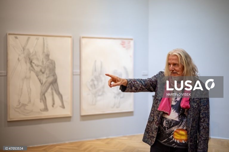 Praga: Visita de imprensa à exposição de Wolfgang Beltracchi