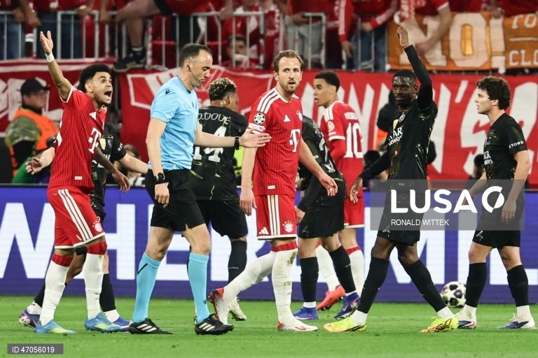 Um golo de Ousmane Dembélé permitiu hoje ao Paris Saint-Germain empatar 1-1 em Munique com o Bayern e garantir a presença na final da Liga dos Campeões de futebol, na qual vai defender o título frente ao Arsenal.