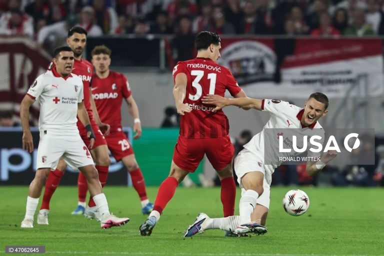 Futebol: Liga Europa - Friburgo vs Sporting de Braga 