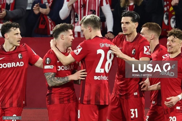 Futebol: Liga Europa - Friburgo vs Sporting de Braga 