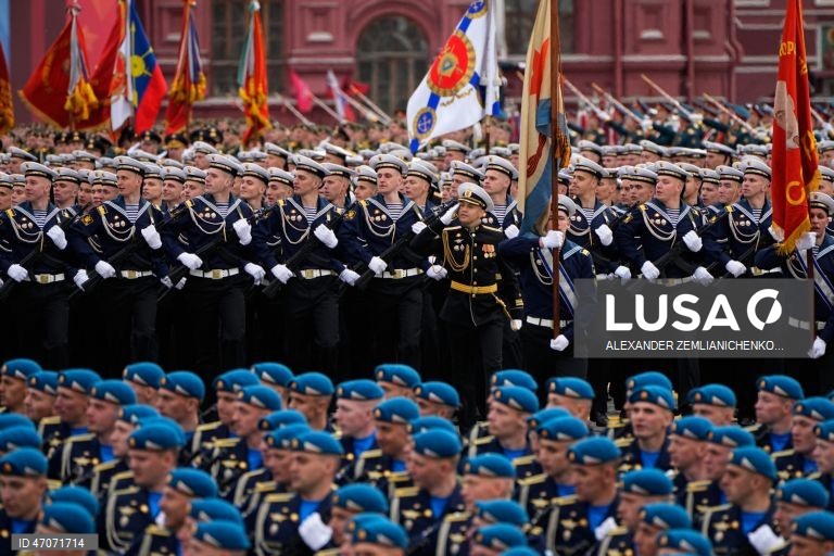 Rússia: Celebrações do Dia da Libertação em Moscovo
