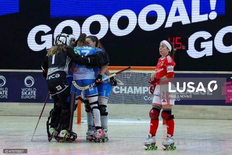 Hóquei em Patins: Patin Fraga conquista a Liga dos Campeões Feminina após vencer o Benfica