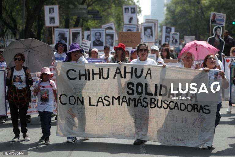 México: Marcha pelos desaparecidos em Guadalajara 