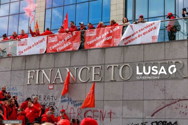 Greve geral na Bélgica