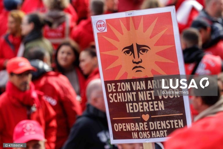 Greve geral na Bélgica