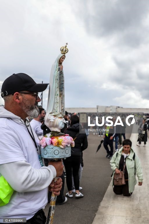 Ourém: Início da peregrinação internacional aniversária ao Santuário de Fátima.