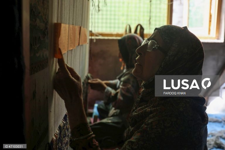 Índia: Artesãs preservam o artesanato secular da Caxemira