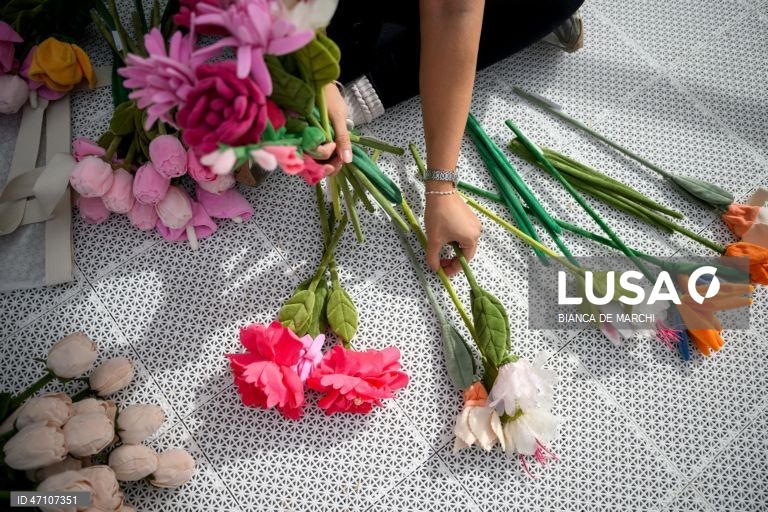 Austrália: Mercado de flores em Sydney