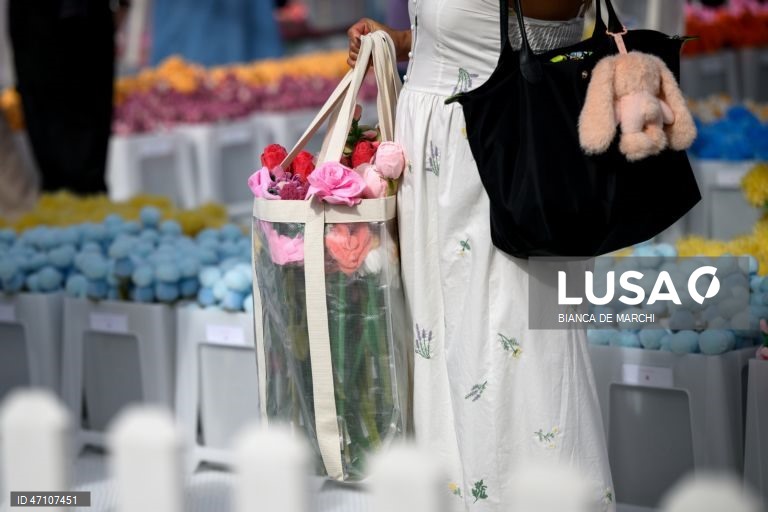 Austrália: Mercado de flores em Sydney