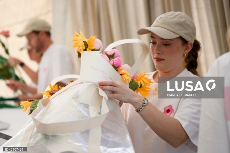 Austrália: Mercado de flores em Sydney