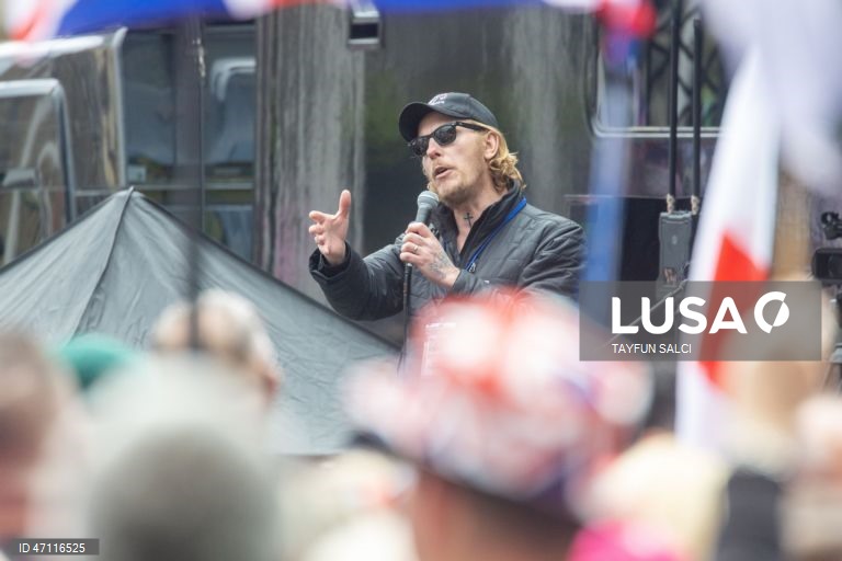 Manifestação «Unite the Kingdom» em Londres