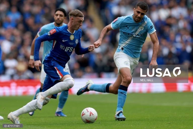 O Manchester City conquistou hoje a Taça de Inglaterra pela oitava vez, ao vencer o Chelsea por 1-0 no Estádio de Wembley, em Londres, num triunfo marcado pela despedida de Bernardo Silva da competição.