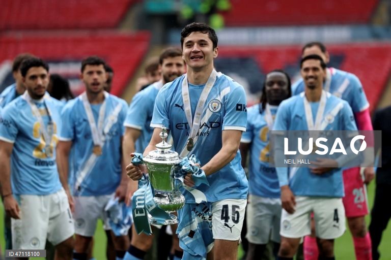 O Manchester City conquistou hoje a Taça de Inglaterra pela oitava vez, ao vencer o Chelsea por 1-0 no Estádio de Wembley, em Londres, num triunfo marcado pela despedida de Bernardo Silva da competição.