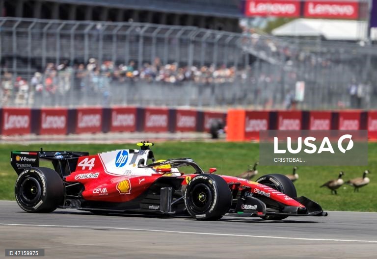 Automobilismo: Treinos para o Grande Prémio de F1 do Canadá
