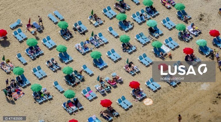 Holanda: Dia de praia em Scheveningen 