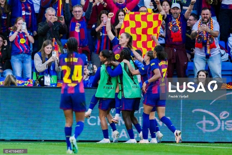 Futebol: Liga dos Campeões Feminina - FC Barcelona vs Ol. Lyonnes