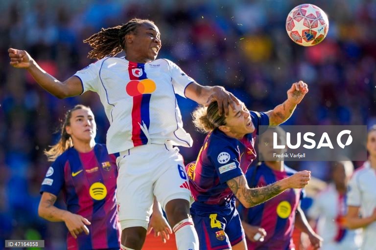 Futebol: Liga dos Campeões Feminina - FC Barcelona vs Ol. Lyonnes