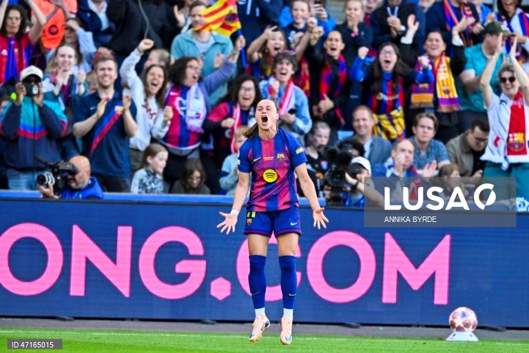 Futebol: Liga dos Campeões Feminina - FC Barcelona vs Ol. Lyonnes