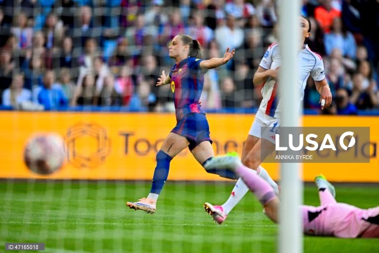 Futebol: Liga dos Campeões Feminina - FC Barcelona vs Ol. Lyonnes