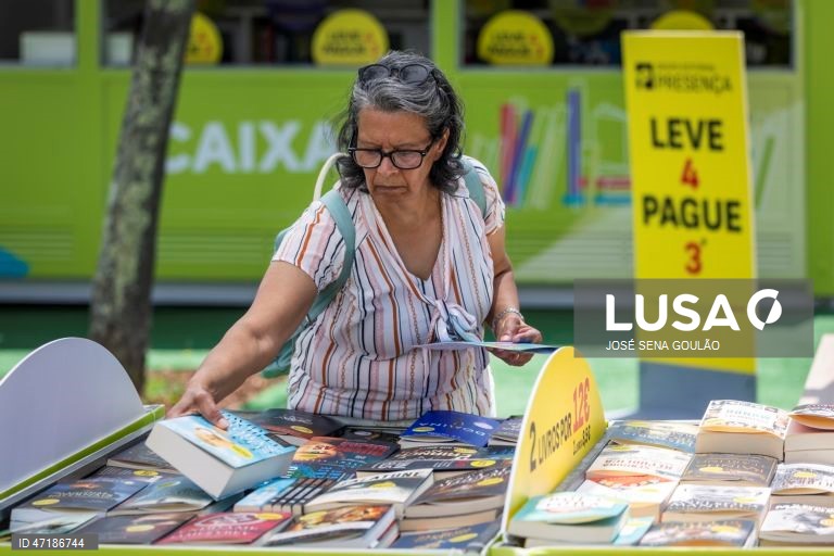 Abertura ao púbilico da 96ª Feira do Livro de Lisboa