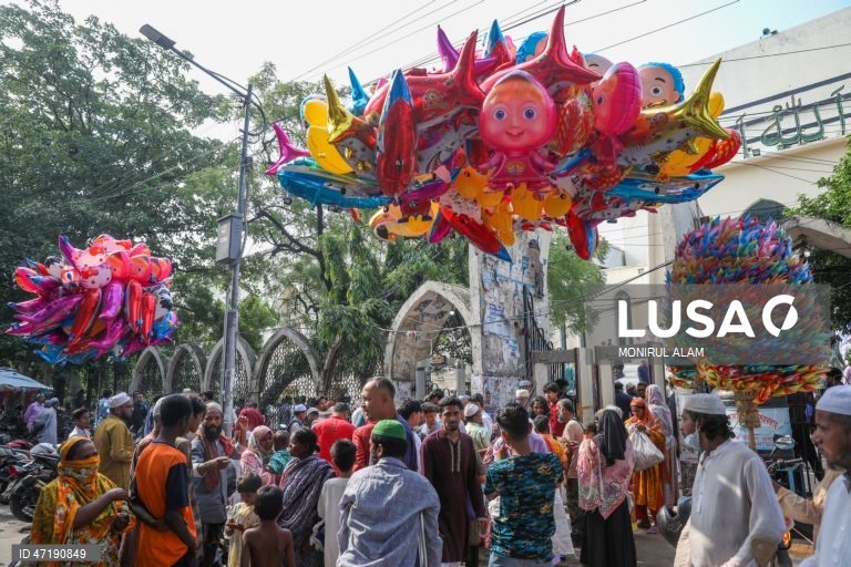 Mulçumanos celebram Eid al-Adha, a "Festa do Sacrifício"