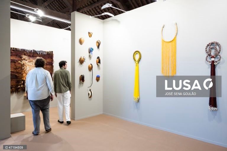 Abertura da 9.ª edição da ARCOlisboa - Feira Internacional de Arte Contemporânea, uma organização da IFEMA MADRID e da Câmara Municipal de Lisboa, que conta com a participação de  84 galerias de 18 países e estará patente até 31 de maio, na Cordoaria Nacional, em Lisboa, 28 de maio de 2026. JOSÉ SENA GOULÃO/LUSA