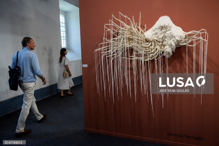 Abertura da 9.ª edição da ARCOlisboa - Feira Internacional de Arte Contemporânea, uma organização da IFEMA MADRID e da Câmara Municipal de Lisboa, que conta com a participação de  84 galerias de 18 países e estará patente até 31 de maio, na Cordoaria Nacional, em Lisboa, 28 de maio de 2026. JOSÉ SENA GOULÃO/LUSA