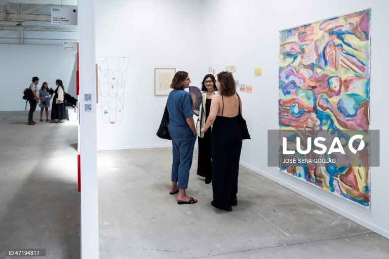 Abertura da 9.ª edição da ARCOlisboa - Feira Internacional de Arte Contemporânea, uma organização da IFEMA MADRID e da Câmara Municipal de Lisboa, que conta com a participação de  84 galerias de 18 países e estará patente até 31 de maio, na Cordoaria Nacional, em Lisboa, 28 de maio de 2026. JOSÉ SENA GOULÃO/LUSA