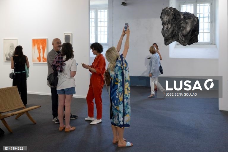 Abertura da 9.ª edição da ARCOlisboa - Feira Internacional de Arte Contemporânea, uma organização da IFEMA MADRID e da Câmara Municipal de Lisboa, que conta com a participação de  84 galerias de 18 países e estará patente até 31 de maio, na Cordoaria Nacional, em Lisboa, 28 de maio de 2026. JOSÉ SENA GOULÃO/LUSA