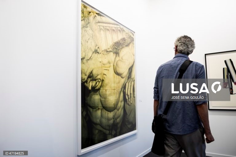 Abertura da 9.ª edição da ARCOlisboa - Feira Internacional de Arte Contemporânea, uma organização da IFEMA MADRID e da Câmara Municipal de Lisboa, que conta com a participação de  84 galerias de 18 países e estará patente até 31 de maio, na Cordoaria Nacional, em Lisboa, 28 de maio de 2026. JOSÉ SENA GOULÃO/LUSA