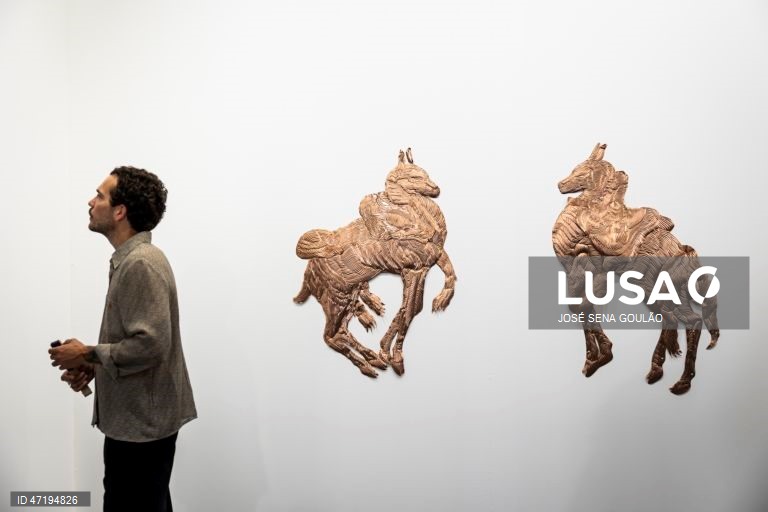 Abertura da 9.ª edição da ARCOlisboa - Feira Internacional de Arte Contemporânea, uma organização da IFEMA MADRID e da Câmara Municipal de Lisboa, que conta com a participação de  84 galerias de 18 países e estará patente até 31 de maio, na Cordoaria Nacional, em Lisboa, 28 de maio de 2026. JOSÉ SENA GOULÃO/LUSA