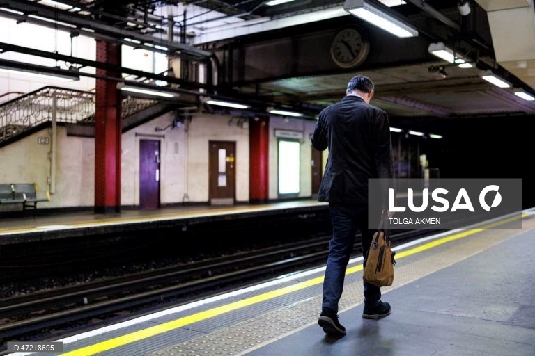 Londres: greve dos trabalhadores do metro
