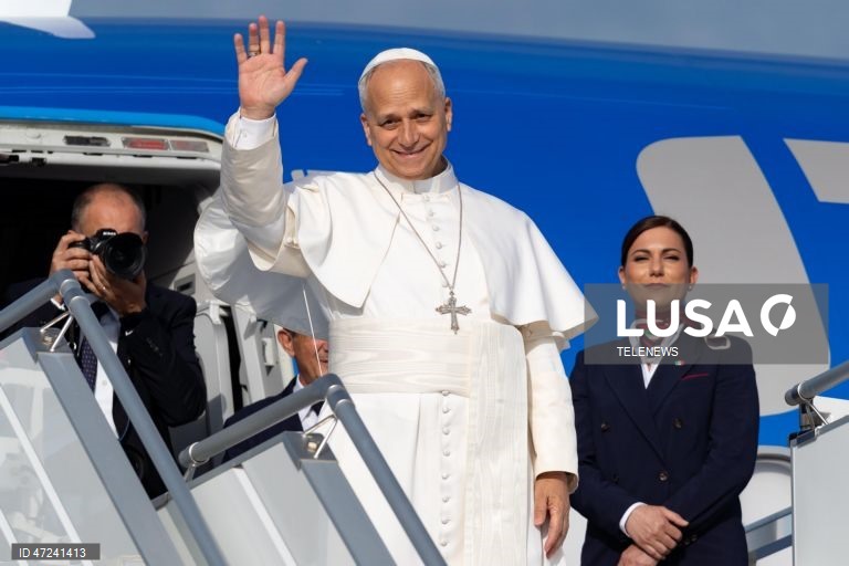 Papa Leão XIV visita Espanha