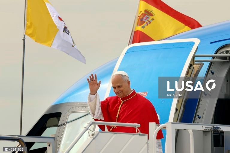 Papa Leão XIV visita Espanha