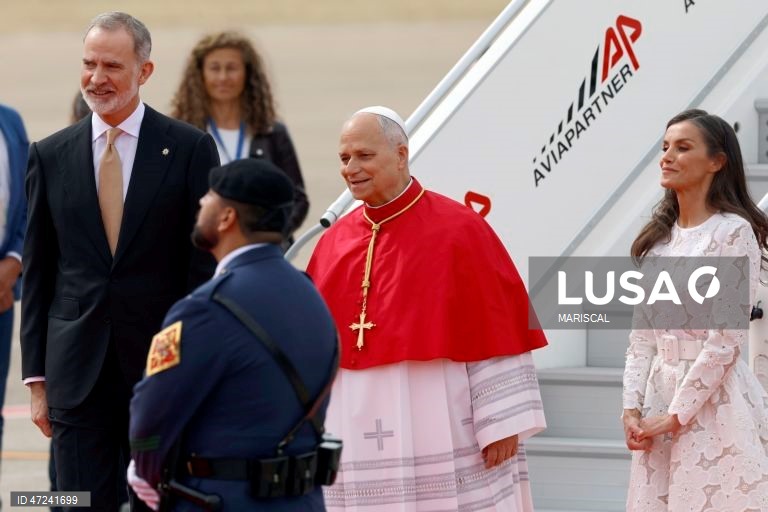 Papa Leão XIV visita Espanha