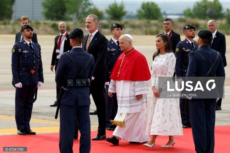 Papa Leão XIV visita Espanha