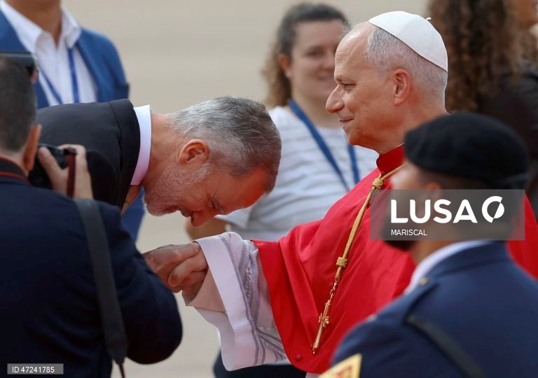 Papa Leão XIV visita Espanha