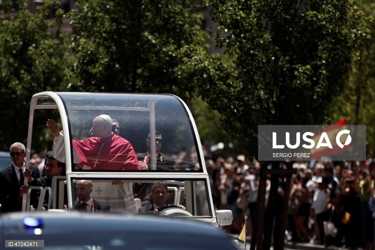 Papa Leão XIV visita Espanha
