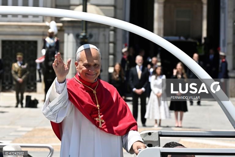 Papa Leão XIV visita Espanha