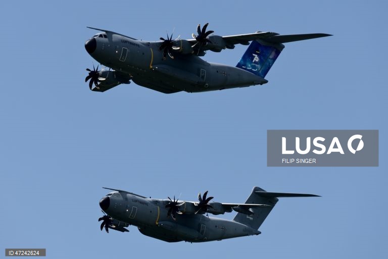 Alemanha: Dia das Forças Armadas Alemãs na Base Aérea de Laage