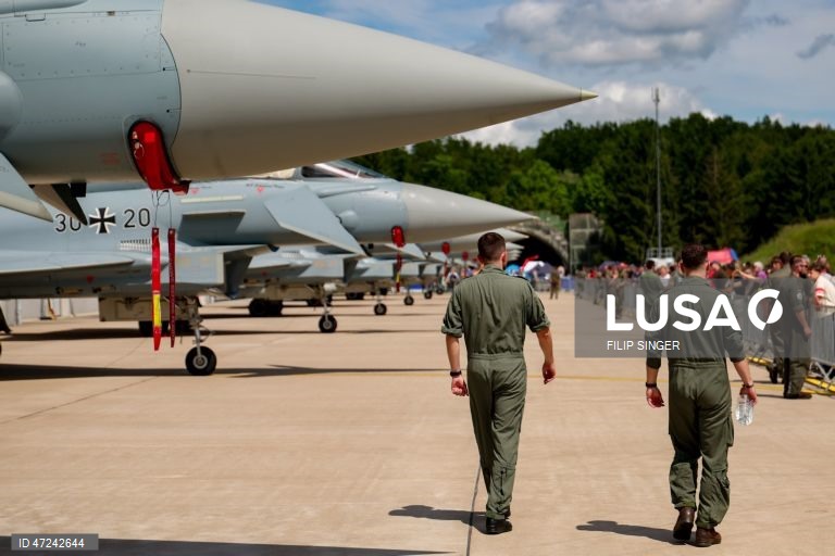 Alemanha: Dia das Forças Armadas Alemãs na Base Aérea de Laage