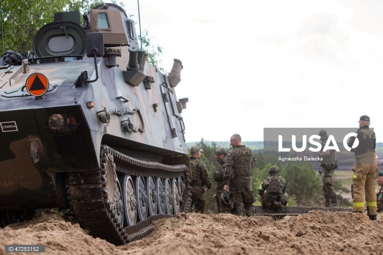 Polónia: Exercícios militares de tropas americanas e polacas em Torun