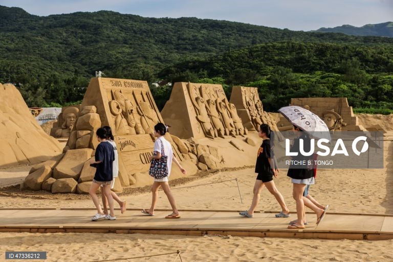 Taiwan: Festival Internacional de Arte em Esculturas de Areia