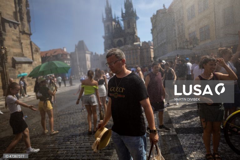 A República Checa enfrenta temperaturas recorde