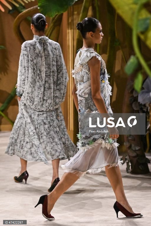 França: Desfile da Chanel em Paris