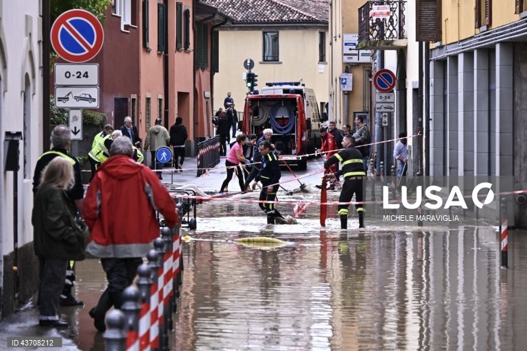 Itália: Cheias na região da Lombardia
