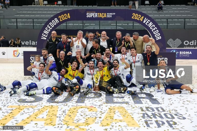 Hóquei em patins: Óquei de Barcelos vence FC Porto e conquista a Supertaça António Livramento
