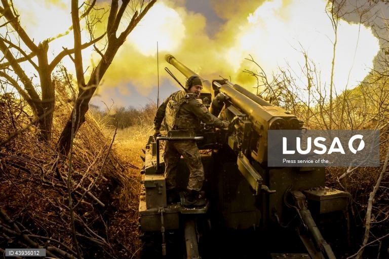 Militares ucranianos mantêm posição perto de Chasiv Yar, na região de Donetsk