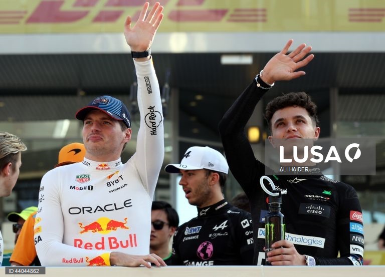 Automobilismo: F1 - Grande Prémio de Abu Dhabi